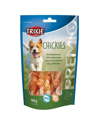 Trixie Premio Chickies snack s vápníkem , kuřecí maso 100 g