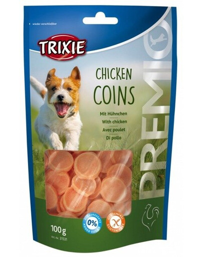 Trixie Premio Chicken Coins kuřecí psí sušenky 100 g