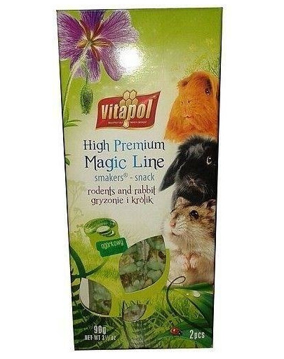 Vitapol Magic Line okurkové tyčinky pro hlodavce a králíky