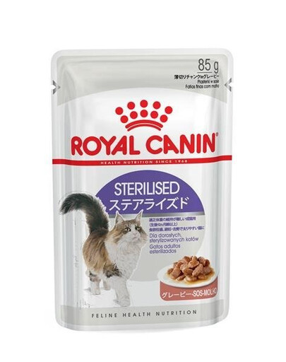 Royal Canin Sterilised 85 g kapsička pro kočky po sterilizaci v omáčce