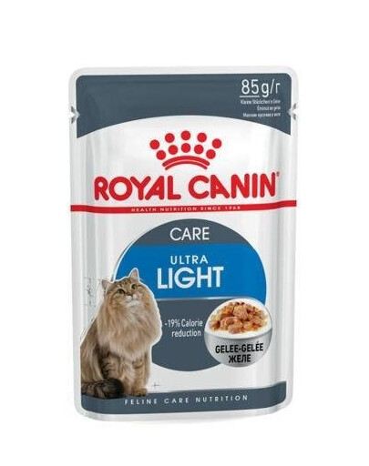 Royal Canin Care Ultra Light 85 g vlhké krmivo v želé pro dospělé kočky se sklonem k přibírání na váze 85 g