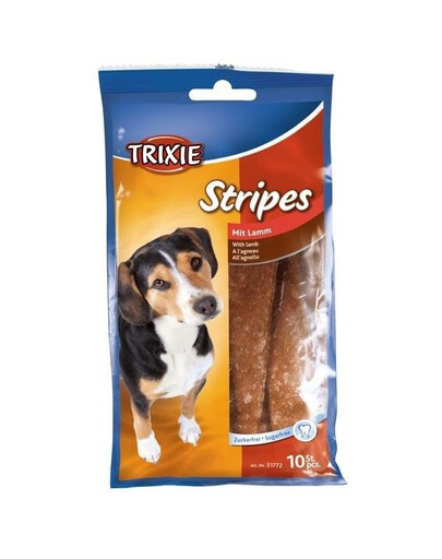 Trixie Premio Stripes jehněčí proužky 10 ks