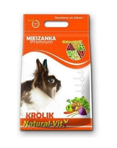 Natural-Vit Mixture Premium Rabbit 500 g granule pro králíky