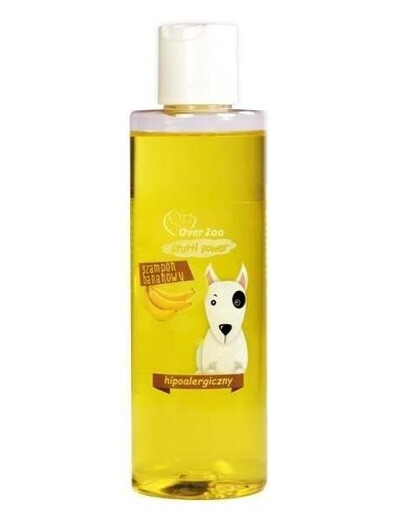 Banánový hypoalergenní šampon Over Zoo 200 ml