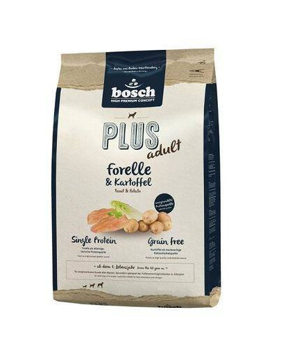 BOSCH Plus pstruh a brambory 1 kg