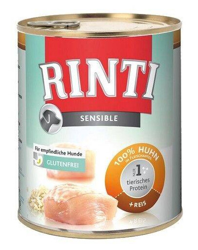 RINTI Sensible Chicken s rýží 800 g