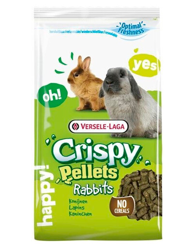 Versele-Laga Crispy Pellets Rabbits 2 kg krmivo pro zakrslé králíky