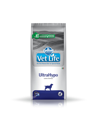 Farmina Vet Life ULTRAHYPO Dog 2 kg - granule pro psy s potravinovou alergií