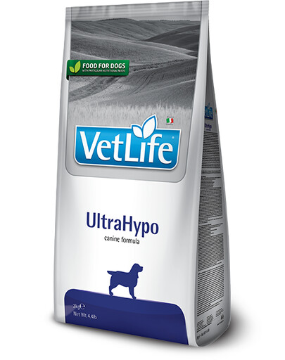 Farmina Vet Life ULTRAHYPO Dog 2 kg - granule pro psy s potravinovou alergií