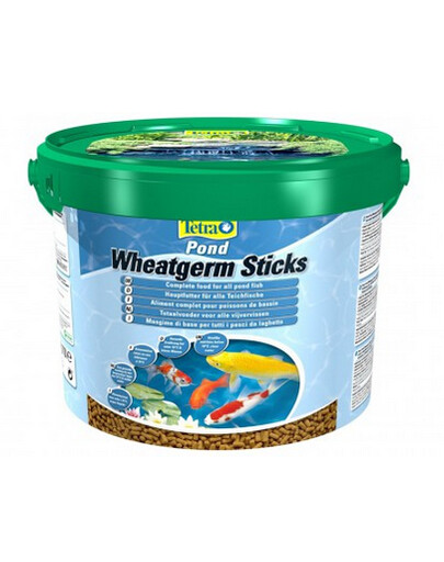 Tetra Pond Wheatgerm Sticks 10l podzimní/zimní krmivo pro ryby v jezírku