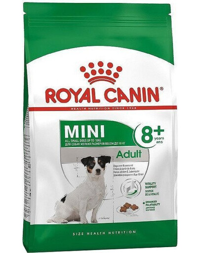 Royal Canin Mini Adult 8+ 2 kg granule pro dospělé psy malých plemen