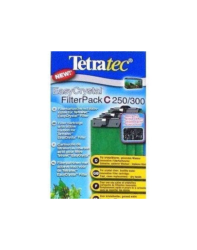 Tetra EasyCrystal Filter Pack C 250/300 s aktivním uhlím 