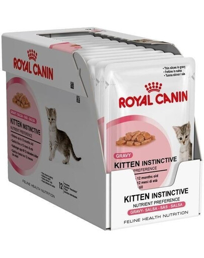 Royal Canin Kittem Instinctive 12 x 85 g- mokré krmivo pro koťata, v omáčce 12x85g