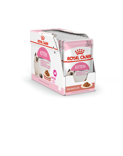 Royal Canin Kittem Instinctive 12 x 85 g- mokré krmivo pro koťata, v omáčce 12x85g