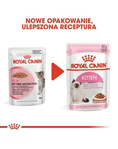 Royal Canin Kittem Instinctive 12 x 85 g- mokré krmivo pro koťata, v omáčce 12x85g