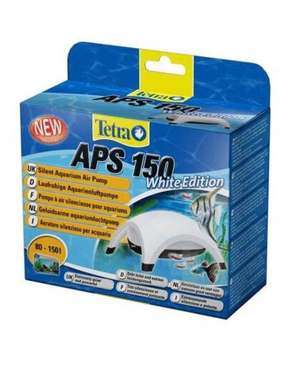 Tetra APS Aquarium Air Pumps white APS 150 - pompa napowietrzająca BIAŁA do akw.80-150l