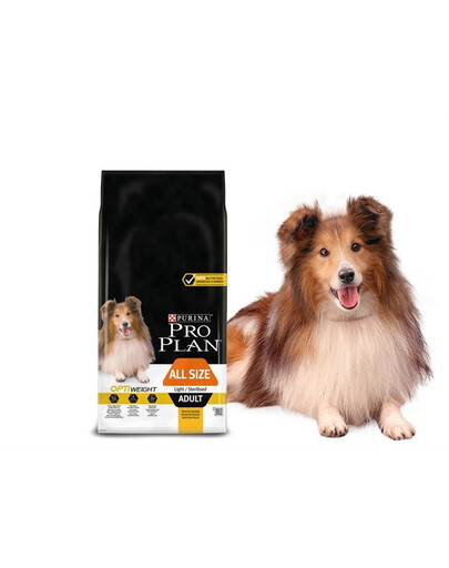 Purina Pro Plan Optiweight Adult Light Sterilised 14 kg - granule pro dospělé sterilizované psy s nízkým obsahem tuku