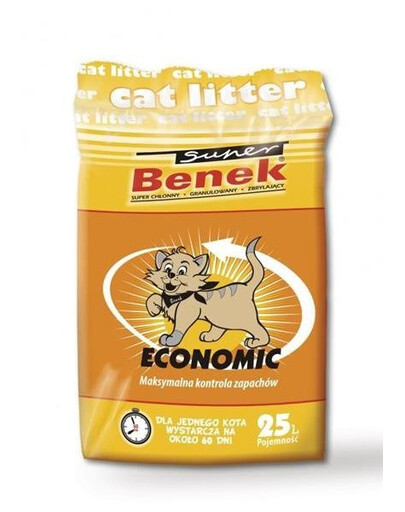 Certech Super Benek Economic 25 l hrudkující stelivo pro kočky 25 l