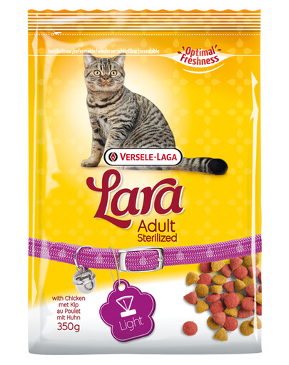 Versele-Laga Lara Adult Sterilized 10 kg krmivo pro sterilizované kočky