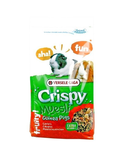 Versele-Laga Crispy Muesli Guinea Pigs 20 kg krmivo pro morčata 