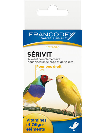 Francodex Witaminy na proste dzioby ptaków 15 ml