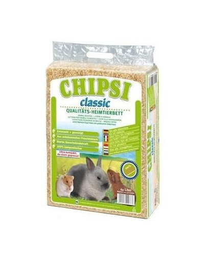 Chipsi Classic hoblinová podestýlka 60 l