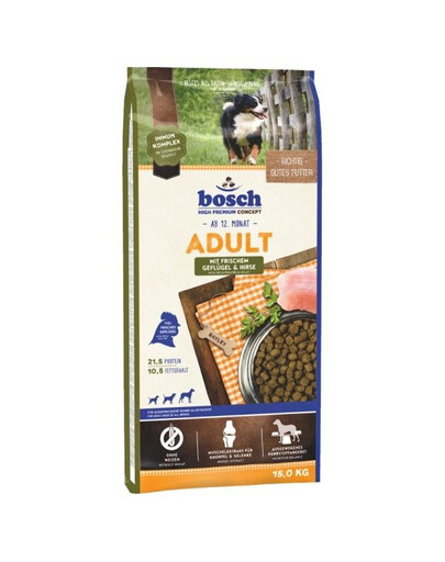 Bosch Adult 15 kg granule pro dospělé psy