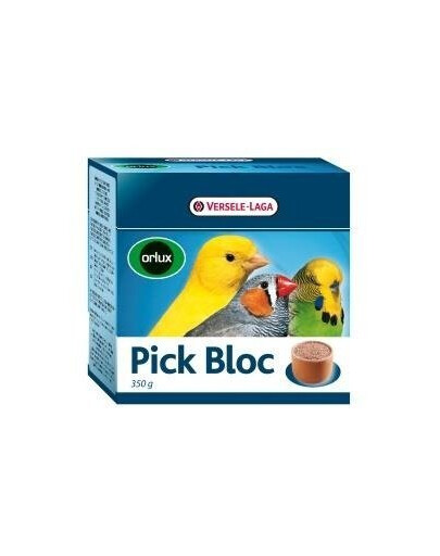 Versele-Laga Pick Bloc 350 g minerály v hliněné misce pro kanáry, malé papoušky a exotické ptáky