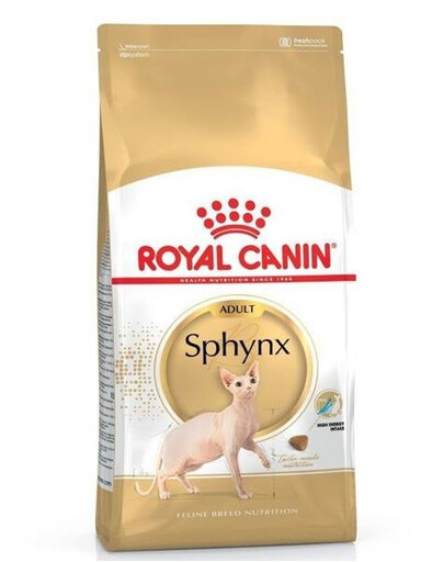 Royal Canin Sphynx Adult 2 kg - granule pro dospělé kočky plemene Sphynx