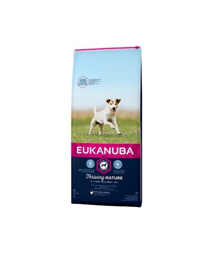 Eukanuba Thriving Mature Small Breed Chicken granule pro psy kuře 3 kg