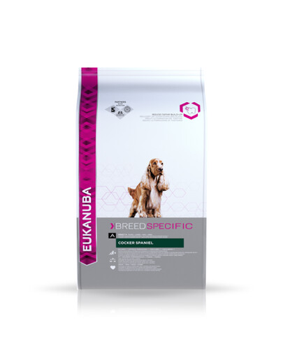 Eukanuba Dog Dry Breed Specific All Cocker Spaniel Chicken 7,5 kg granule pro psy 