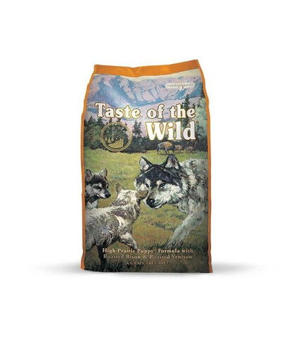 Taste Of The Wild High Prairie Puppy 2 kg - granule pro štěňata bez obilovin s bizonem