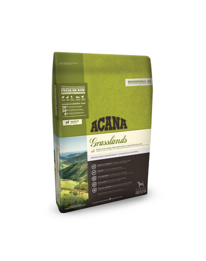 Acana Grasslands Dog 6 kg - granule pro psy bez obilovin