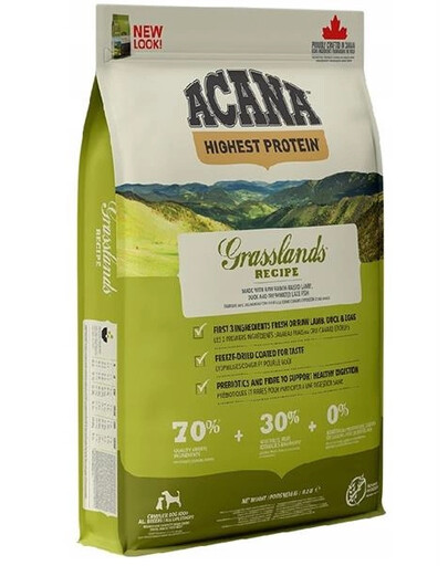 Acana Grasslands Dog 6 kg - granule pro psy bez obilovin