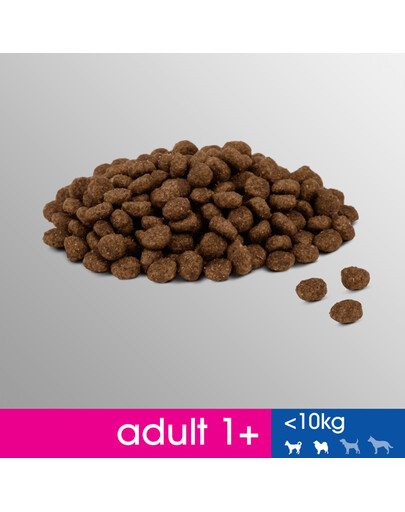 Perfect Fit Adult 1+ XS/S granule pro dospělé psy malých plemen s vysokým obsahem kuřecího masa 825 g