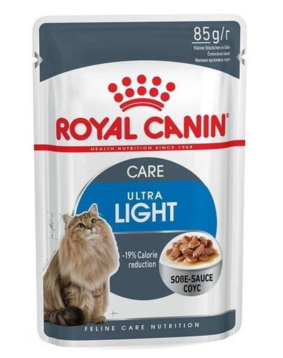 ROYAL CANIN Ultra Light kapsička pro kočky se sklonem k nadváze 85 g
