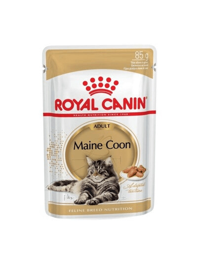 Royal Canin Maine Coon in Sauce 85 g kapsička pro dospělé mainské mývalí kočky v omáčce