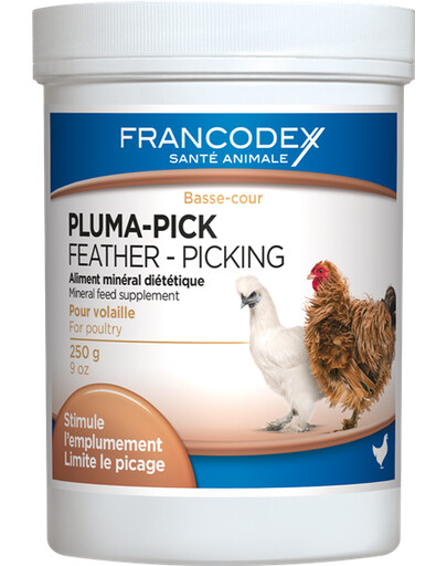 Francodex Pluma-Pick preparat dla drobiu stymulujacy wzrost piór 250 g