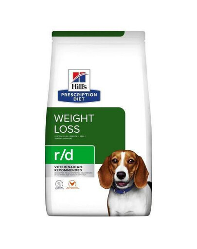 HILL'S PD Canine r/d Weight Reduction 4 kg granule pro psy 4 kg