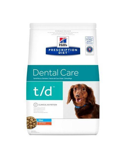 HILL'S Prescription Diet Dental Care t/d Mini 3 kg