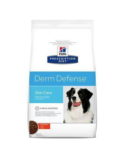 HILL'S Prescription Diet Derm Defense 12 kg granule pro psy 12 kg