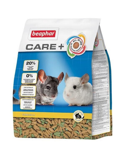 Beaphar Care + Chinchilla 1,5 kg - granule pro činčily