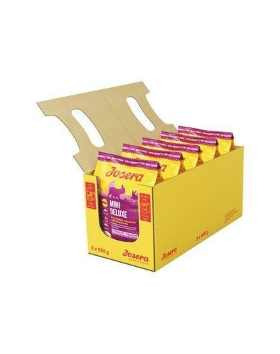 JOSERA Mini Deluxe 5x 900 g pro dospělé psy