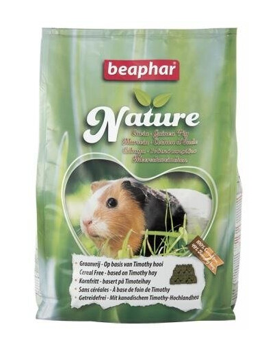 Beaphar Nature Guinea Pig 3 kg - kompletní granule pro morčata