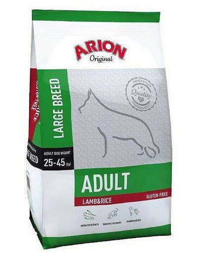 Arion Original Adult Large Lamb&Rice 12 kg - granule pro dospělé psy s jehněčím masem