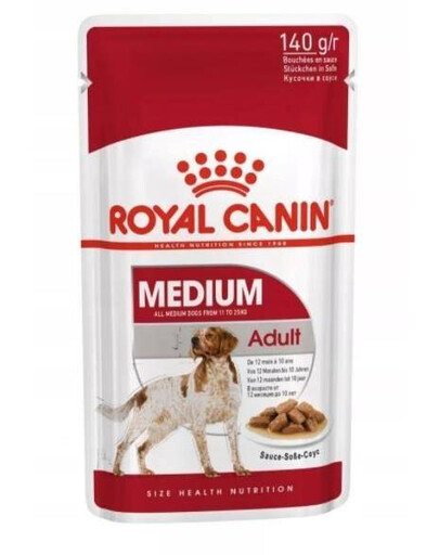 Royal Canin Medium Adult 140 g kapsička pro dospělé psy středních plemen