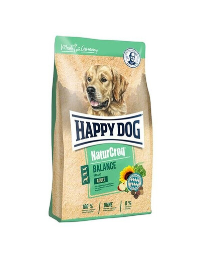 Happy Dog NaturCroq Balance 15 kg - granule pro psy