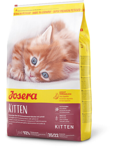 Josera Kitten 2 kg - granule pro koťata, březí a kojící kočky