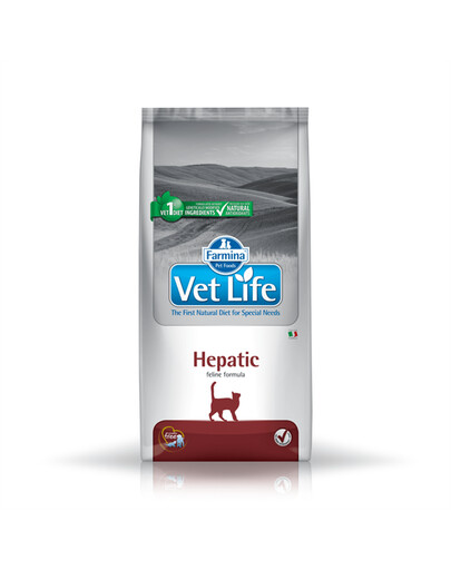 Farmina Vet Life CAT HEPATIC granule pro kočky 2 kg