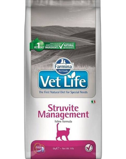 Farmina Vet Life Struvite Management Cat granule pro kočky 10 kg